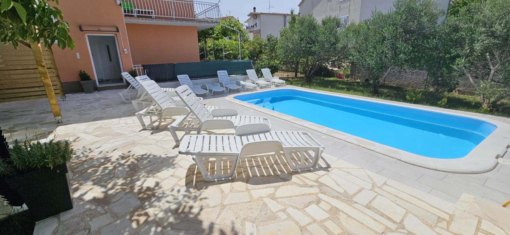 Apartman Mia With Pool1 سبليت المظهر الخارجي الصورة